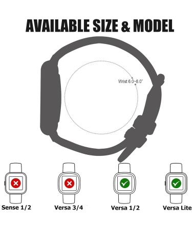 Patterned Leather Replacement Band Compatible with Fitbit Versa 2 Versa Versa Lite & SE | Insect & Butterfly Designs - Buy Online on GoSupps.com