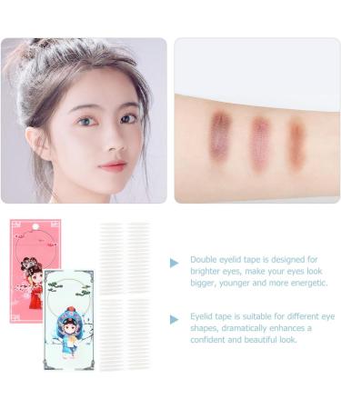 POPETPOP 2 Sets lifting belt Lifter big eyes single sided double sided eyelid tape eye lid tape for hooded eyes hooded eyelid lifter strips adhesive tape invisible double eyelid stickers - Buy Online on GoSupps.com