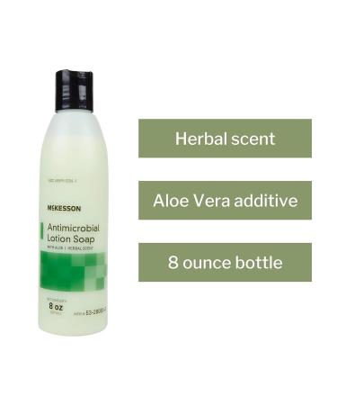 Buy McKesson Antimicrobial Lotion Soap with Aloe - Herbal Scent - 8 oz (48 Count) | Best International Shipping - Buy Online on GoSupps.com