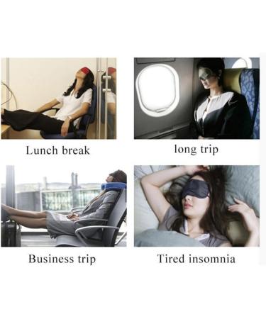 2-Pack Silk Sleep Masks | 100% Mulberry Silk Eye Masks for Women & Men | Premium Black Sleeping Blindfolds - Buy Online on GoSupps.com