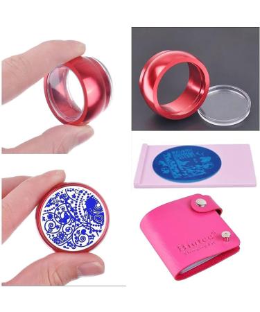 BIEUTEE Nail Art Stamp Template 30 Designs Nail Stamping Stencil Complete Set with 1 Stamp & 2 Scrapers for Stunning Nail Art - Buy Online on GoSupps.com