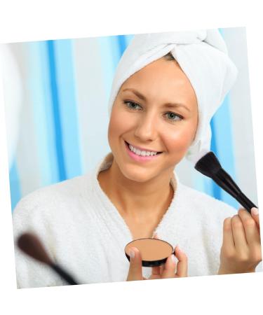 Healeved 2 Pcs Highlight Brush Makeup Brush Creme Blush Double-fiber Makeup Brush Artificial Fiber - Buy Online on GoSupps.com