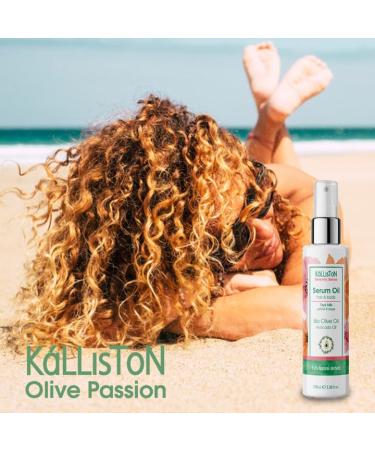 Buy Serenity Hair and Body Serum Oil - Organic Olive & Avocado Oil | 100ml with Citrus Jasmine and Vanilla Fragrance - International Shipping Available - Buy Online on GoSupps.com