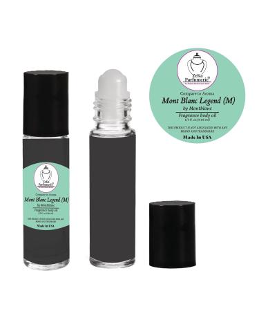 Compare to Aroma Mont Blanc Legend for Men | Fragrance Body Oil - 1/3 oz Roll-On Bottle - Buy Online on GoSupps.com