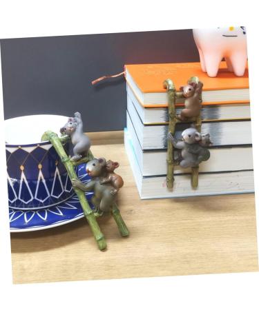 Yardwe Mini Resin Animal Pots - Climbing Koala Flowerpot Ornaments for Home Decor - International Shipping Available - Buy Online on GoSupps.com