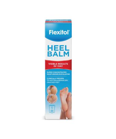 Flexitol Heel Balm, Rich Moisturizing & Exfoliating Foot Cream, Original Version, 4 Oz 4 Ounce (Pack of 1)