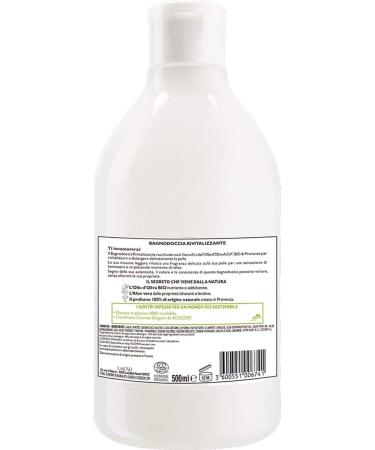  Tesori Di Provenza Tesori di Provenza Organic Shower Gel refreshing effect with floral fragrance with organic olive oil rich in antioxidant polyphenols 500 ml - Buy Online on GoSupps.com
