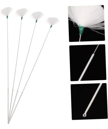 DINHEAROM 4pcs Gentle Ear Tools Ear Cleaning Sticks Handles Goose for Family Travel - Buy Online on GoSupps.com