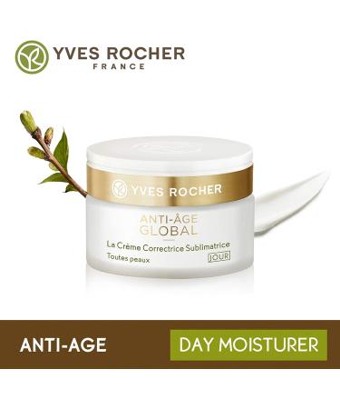 Yves Rocher Anti-Age Global Corrective Corrective Cream for All Skin Day - 50ml - Buy Online on GoSupps.com