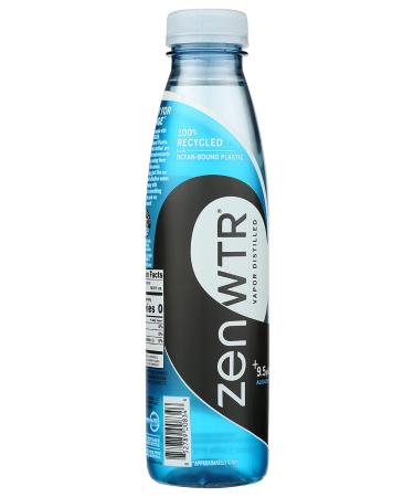 ZENWTR Water Vapor Distilled â€“ 9.5 pH Alkaline Water (16.9 Fl Oz) | Pure Hydration - Buy Online on GoSupps.com