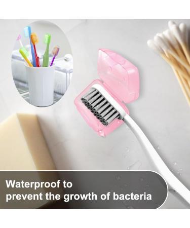 Terjbg 8-Piece Travel Toothbrush Case Set | Portable Toothbrush Covers & Etui - Perfect for Home & Travel - Buy Online on GoSupps.com