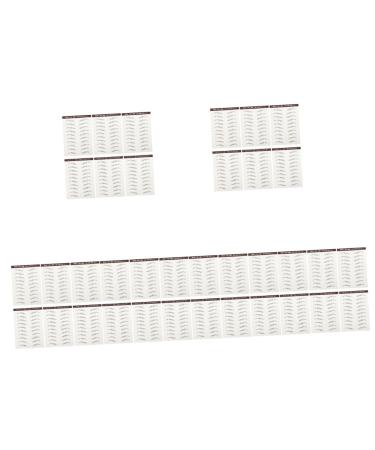 FOMIYES 36 Pcs Eyebrow Stickers Makeup Stickers 3d Eyebrows Stickers Eyebrow Tattoos Stickers Tool 4d Bionic