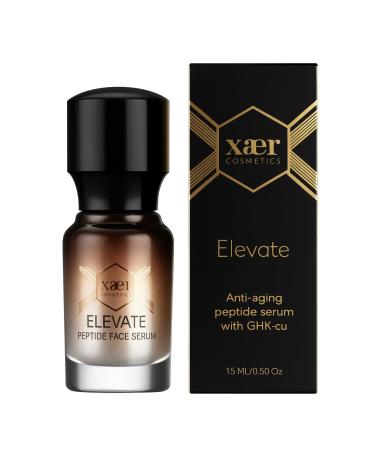 Copper Peptide (GHK-Cu) & Hyaluronic Acid Face Serum with Coenzyme Q10 & Proprietary Antioxidant Blend Lightweight Hydrating Formula (15 ml)