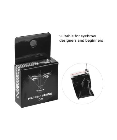 JimKing Pre-inked Eyebrow Mapping String - Premium Microblading Tool for Precise Eyebrow Shaping - 10 Meters - Buy Online on GoSupps.com