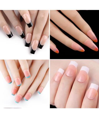 AJTUTUS/Box French Tip False s Press On False s Full Cover Stick On Ballerinas Artificial s - Buy Online on GoSupps.com