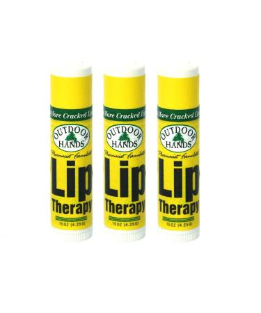 WYYDS Outdoor Hands Lip Therapy Shea Butter Coconut Oil & BlackBerry Seed Oil - Three Pack