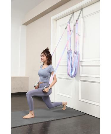 JOFREY Leg Stretcher Strap with Door Anchor & Resistance Band for Stretching Exercises - Buy Online on GoSupps.com