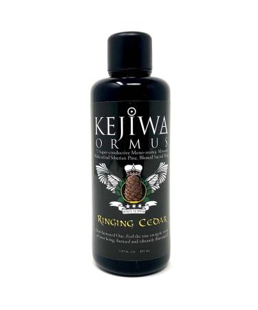 Kejiwa RINGING CEDAR Ormus: Siberian Pine Mono-atomic Ormus Minerals for Third Eye Activation Vitality & Energy Support 3.4 fl oz