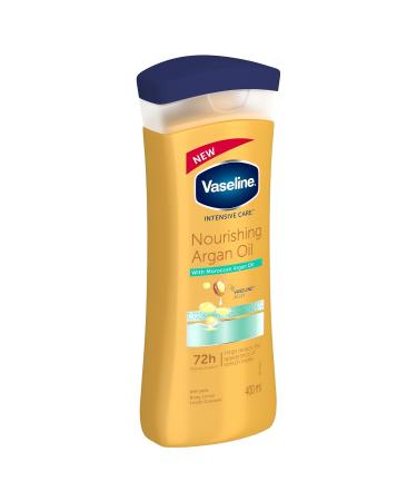 Vaseline Intensive Care Nourishing Argan Oil Lotion 400ml - 72h Protection for All Skin Types - Shop Internationally - Buy Online on GoSupps.com