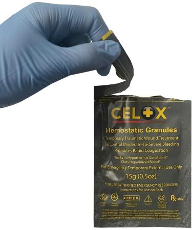 SIXNE Celox Hemostatic Granules 15g - Fast-Acting Bleeding Control - Buy Online on GoSupps.com