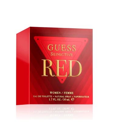 Guess Seductive Red Women/Femme Eau de Toilette Perfume Spray For Women 1.7 Fl. Oz. Eau de Toilette 1.7 Fl Oz (Pack of 1) - Buy Online on GoSupps.com