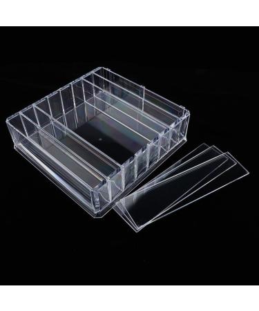 Jojomis 2X Acrylic 8 Slots Eyeshadow Blush Compact Powder Organizer Display Stand - Buy Online on GoSupps.com