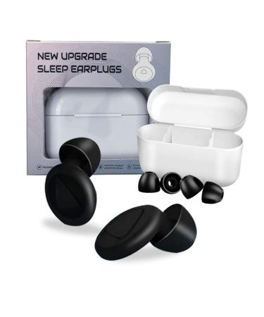 Earns for sleeping 3D earplugs soft sleep earplugs reusable silicone hearing protection essays in S/M/L reduce snoring noises also for travel & concentration