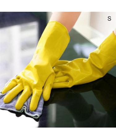 BUSOTH Cow Tendon Latex Leather Gloves Thickened Acid And Alkali Resistant Household Car Wash Rubber Latex Labor Protection Waterproof Gloves Dishwashing Gloves - Buy Online on GoSupps.com