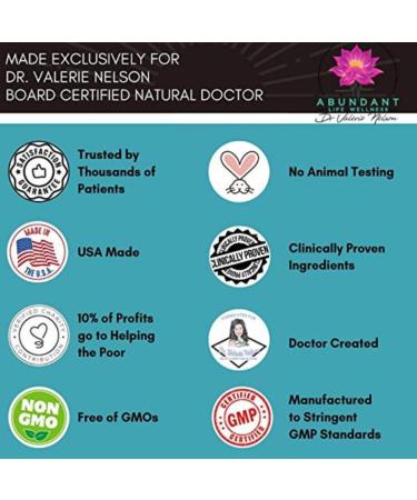 Dr. Valerie Nelson Magnesium Glycinate 400mg | 180 Tablets - Best Price - Promotes Heart, Nerve, & Muscle Health | Highly Absorbable - Buy Online on GoSupps.com