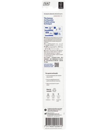 TEPE SELECT Compact Soft Toothbrush - Soft Bristles & Narrow Head for All Ages (Pack of 3) | International Shipping Available - Buy Online on GoSupps.com