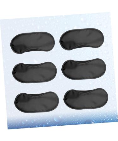 Lurrose 20pcs Silk Eye Mask Travel Eye Patch - Black Sleeping Mask for Restful Sleep and Relaxation - Buy Online on GoSupps.com