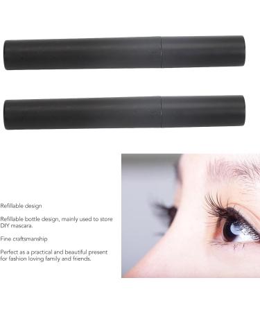 Empty Mascara Tube 10pcs 4ml Plastic Refillable and Portable Bottles with Soft Bristles for Daily Travel Camping Eyelash Makeup Black - Buy Online on GoSupps.com