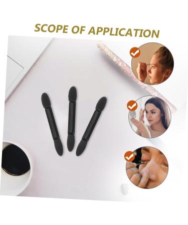 Baluue 50pcs Eye Shadow Sponge Cosmetic Tool Long Handle Eyeshadow Eye Cream Applicator Brush - Buy Online on GoSupps.com