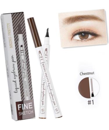 FRCOLOR 4pcs Waterproof Brow Pencil Waterproof Eyebrow Pen Eyebrow Pencil for Women Tool No Smudge Miss 1 count (Pack of 1) As Shown - Buy Online on GoSupps.com