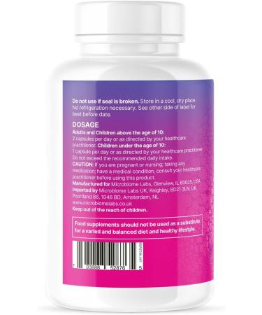 Microbiome Labs Megasporebiotic Plus | 60 Capsules for Intestinal Health | Daily Probiotics for Men & Women with Antioxidants - Buy Online on GoSupps.com