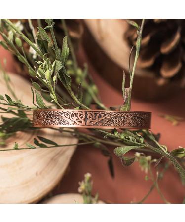 Vicmag Copper Magnetic Bracelets for Men & Women - Tree of Life Design | Shop Internationally - Buy Online on GoSupps.com