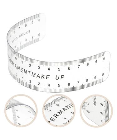 Milisten Eyebrow Stencil & Shaping Template - Reusable Microblading Ruler for DIY Makeup - Buy Online on GoSupps.com