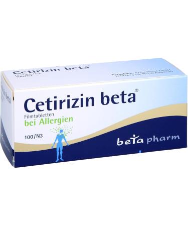 Buy Cetirizin Beta Film-Coated Tablets | 100 ST - Fast International Shipping - Buy Online on GoSupps.com