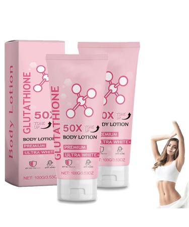 50X Glutathione Toning Body Lotion, Full Body Lotion, Brightening Body Lotion, Moisturizing & Skin-Friendly Cream, Long Lasting Hydration