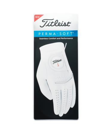 Titleist Perma Men's Gloves Soft White Left Hand / XL
