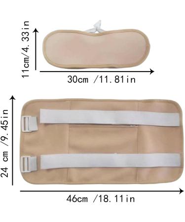 Nupaque Castor Oil Pack Wrap | Reusable Anti-Oil Leak Compress Kit for Abdominal Comfort - Buy Online on GoSupps.com