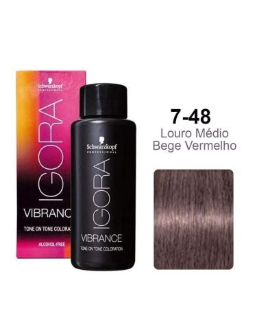 Buy Schwarzkopf Igora Royal Vibrance Tone on Tone Color 7-48 - Alcohol-Free Hair Dye 60ml | International Shipping Available - Buy Online on GoSupps.com