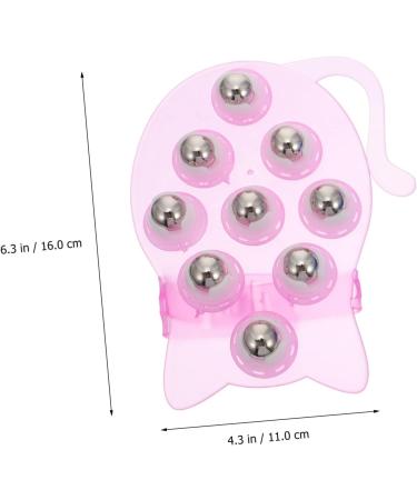 Fomiyes 2-in-1 Massage Device - 9 Pearl Neck & Shoulder Roller | Steel Ball Body Massager for Deep Tissue Relief Shop Internationally! - Buy Online on GoSupps.com