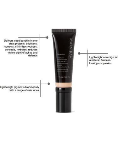  Mary Kay Mary Kay CC Cream SPF 15 Medium Protection with SPF 15 Deep 30 ml MHD 2019 - Buy Online on GoSupps.com