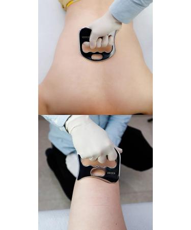 Zoxoz Gua Sha Schaber | IASTM Scraping Massage Tool | Medical Stainless Steel Soft Tissue Massage Tools - Buy Online on GoSupps.com