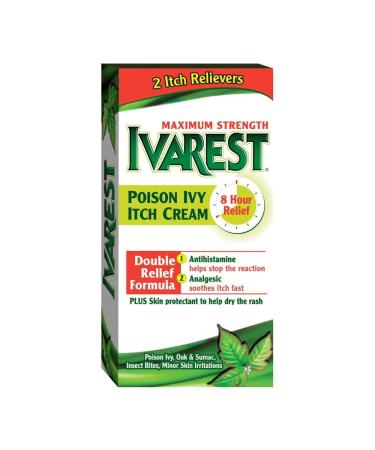 Special Pack of 5 IVAREST Poison Ivy MAX Strength CR 2 oz