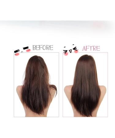 Buy Pink Ceramic Curling Iron Brush - 2-in-1 Hair Curler & Straightener for Short Hair | Travel-Friendly Anti-Scald Instant Heat Up - Buy Online on GoSupps.com