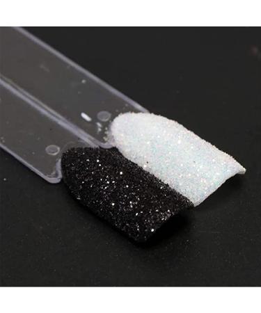 Shimmering White Rainbow Nail Glitter | Holographic Nail Art Powder | Sugar Coating Effect & Decorations - Buy Online on GoSupps.com