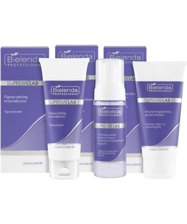 Bielenda Supremelab Clean Comfort Micellar Gel for makeup removal 150 g - Buy Online on GoSupps.com
