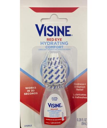 Visine Advanced Relief Redness Reliever Eye Drops 0.28oz - Pack of 12 - Buy Online on GoSupps.com